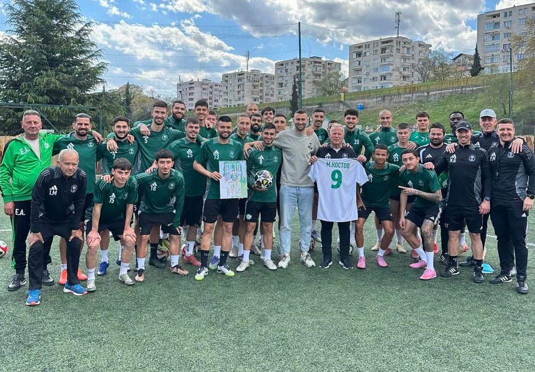 Трогателно изпращане на капитана ни Методи Костов