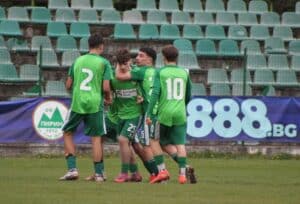 Зрелищно равенство за юношите младша възраст срещу ФК Банско