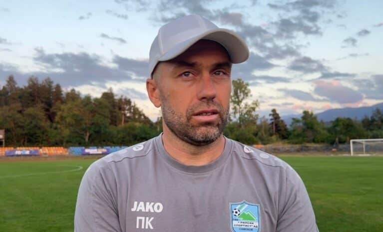 Пламен Крумов: Бяхме по-добрият отбор на терена и можем да съжаляваме че не спечелихме трите точки